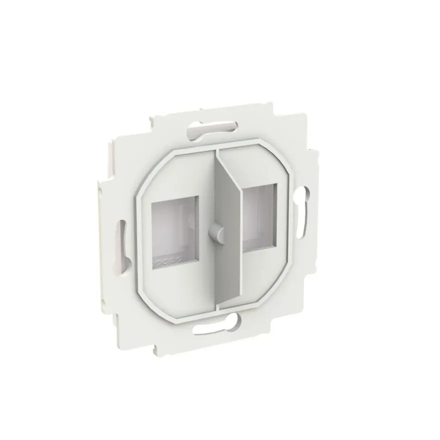 ABB Saga Centrumplatta Data 2xRJ45 Keystone