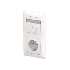 ABB Saga Timer med 1-vägsuttag 2-fack
