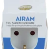 Airam Grenpropp 1-vägs med brytare