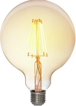Airam LED Glob 125 Amber 7W E27 3-step Dim