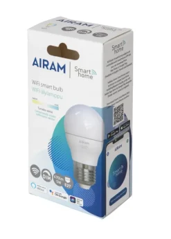 Airam Smarta Hem LED Klot TW 5W E27 Opal