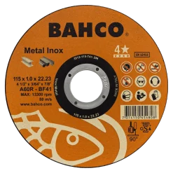 Bahco Kapskiva 115x1.6 Metall/Rostfritt Stål