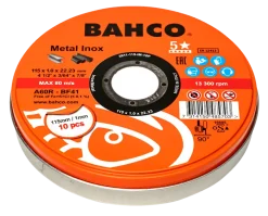 Bahco Kapskiva 115x1.6 Metall/Rostfritt Stål