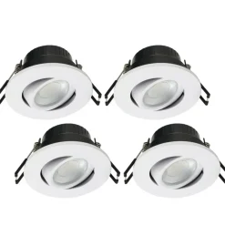 Designlight Cheapy LED Downlight 5W 4CCT 4-pack