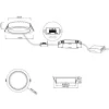 Designlight City Downlight 36W 3/4K