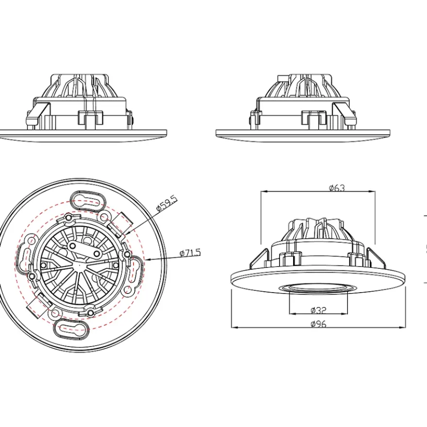 Designlight DB-239MW inkl. drivdon