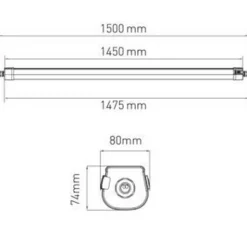 Designlight Lighty 63W IP65 4000K