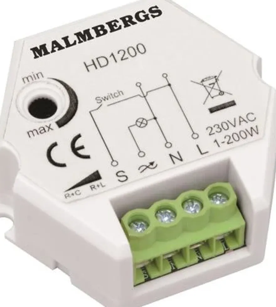 Dosdimmer 1-200W