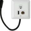 Elko Plus Centrumplatta 3xKeystone