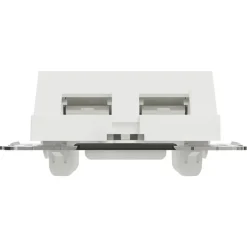 Elko RS Centrumplatta Keystone 2x8 Vinklad Renvit
