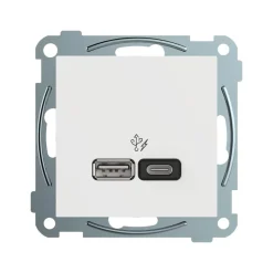 Elko RS Ladduttag USB A+C 45W
