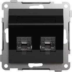 Elko RS/Plus Datauttag Keystone 2x8 Cat6 STP Vinklad
