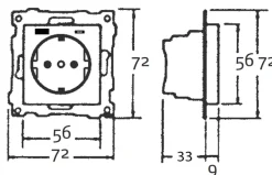 Elko RS 1-vägsuttag + 2xUSB-uttag Typ A+C Renvit