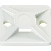 Fästplatta Buntband MB3a 19x19mm Vit 100-pack