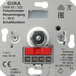 Gira Elektronisk Potentionmeter 1-10V