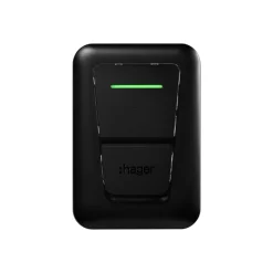 Hager Laddbox Witty One 11kW, 3-fas med typ 2S-uttag