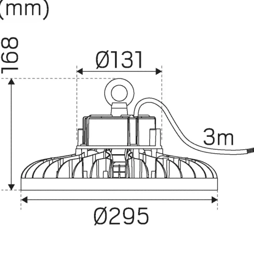 Hide-a-lite Highlite Highbayarmatur IP65 S 120° 4000K