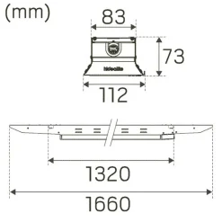 Hide-a-lite Indline G2 IP23 L Casambi PIR