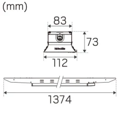 Hide-a-lite Indline G2 IP23 Sport M As