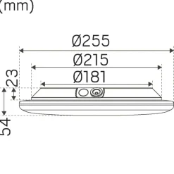 Hide-a-lite Moon Slim 320 SC Sensor Plafond
