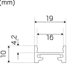 Hide-a-lite Profil Lean