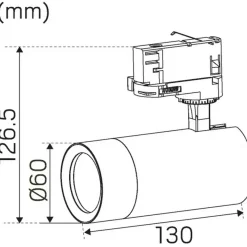 Hide a lite Track Optic XS 3-fas Tune