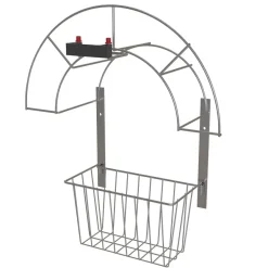 Hållare till borst- och slangset