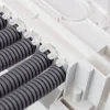Infälld kombicentral IP30 3/1, 12+2 moduler, Vit metalldörr