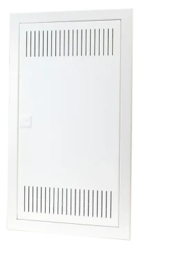 Infälld Mediacentral IP30 3-radig Vit dörr