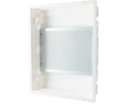 Infälld Mediacentral IP40 2-radig Plast