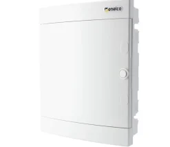 Infälld Mediacentral IP40 2-radig Plast