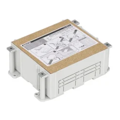 Ingjutningsbox för golvbox 2 fack