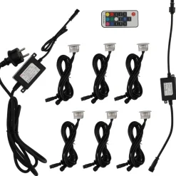 J&EL Decklight LED 12V 6-kit RGBW