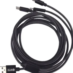 J&EL Laddkabel Multi 3in1 2m