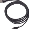J&EL Laddkabel USB-A Lightning 2m