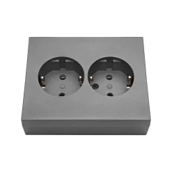 Kontakt Simon S55 Hörnbox 2-vägsuttag