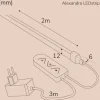 Llitt Alexandra Ledstrip KIT RGBIC Neon Smart 2m