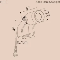 Llitt Allan More Spotlight med spjut
