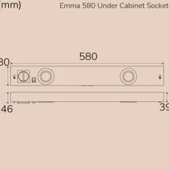 Llitt Emma 580 Bänkbelysning