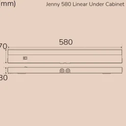 Llitt Jenny 580 Bänkbelysning
