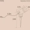 Llitt Sebastian Mark Spotlight GU10