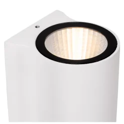 Lucide Akra Vägglampa Enkel LED IP54