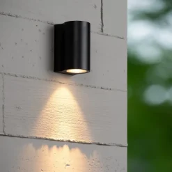Lucide Akra Vägglampa Enkel LED IP54