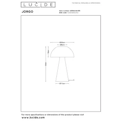 Lucide Jorgo Bordslampa E27