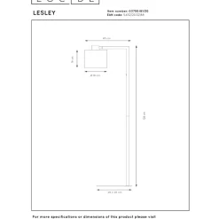 Lucide Lesley Golvlampa E27