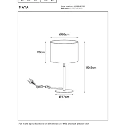Lucide Maya 26 Bordslampa E27