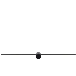 Lucide Mizar 90 Vägglampa Badrum Svart