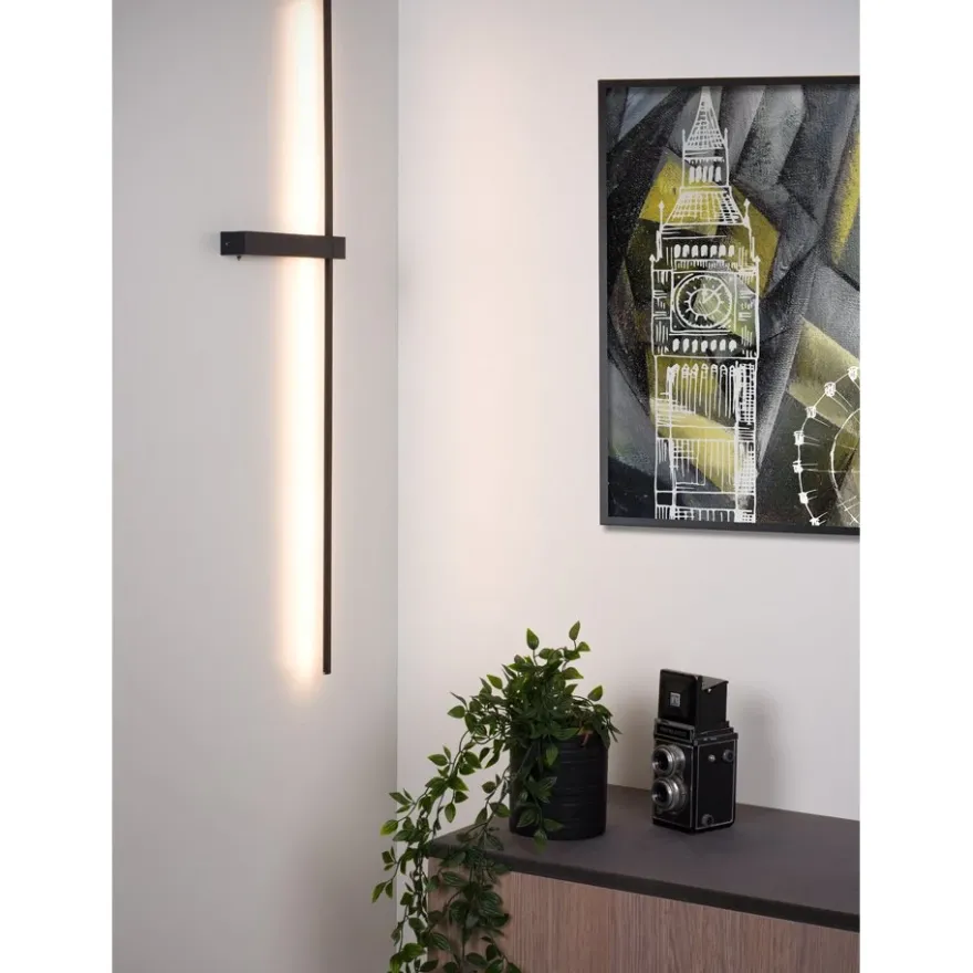 Lucide Segin 90 Vägglampa LED Svart