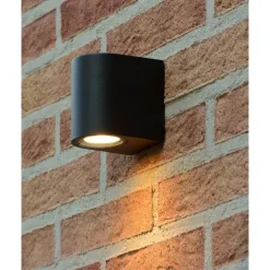 Lucide Zaro Round Vägglampa Enkel GU10