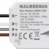 Malmbergs dosdimmer utan nolla 5-250W LED